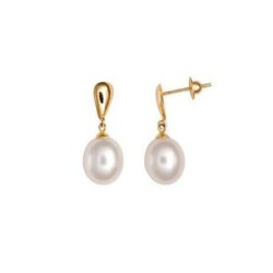 BRINCO infantil OURO 18K, PÉROLAS