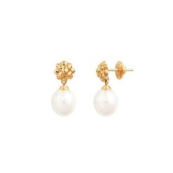 BRINCO INFANTIL DE OURO E PÉROLAS