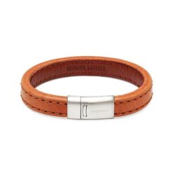 BRACELETE ROSSO COURO CARAMELO